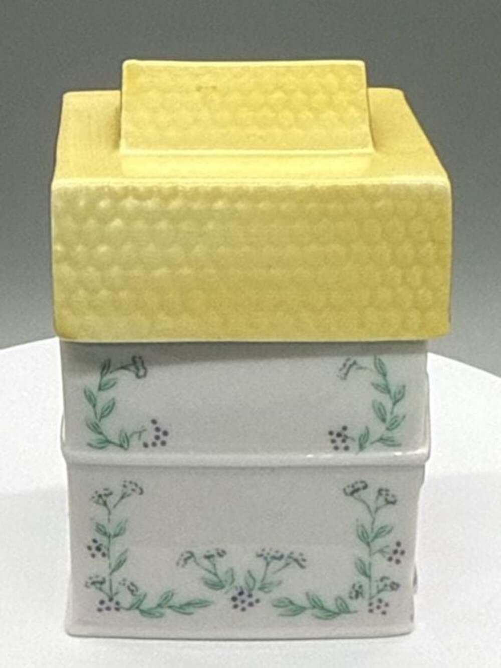Lenox Spice Village 1989 Allspice House Jar w/ Lid Porcelain All Spice Vintage - Picture 10 of 16